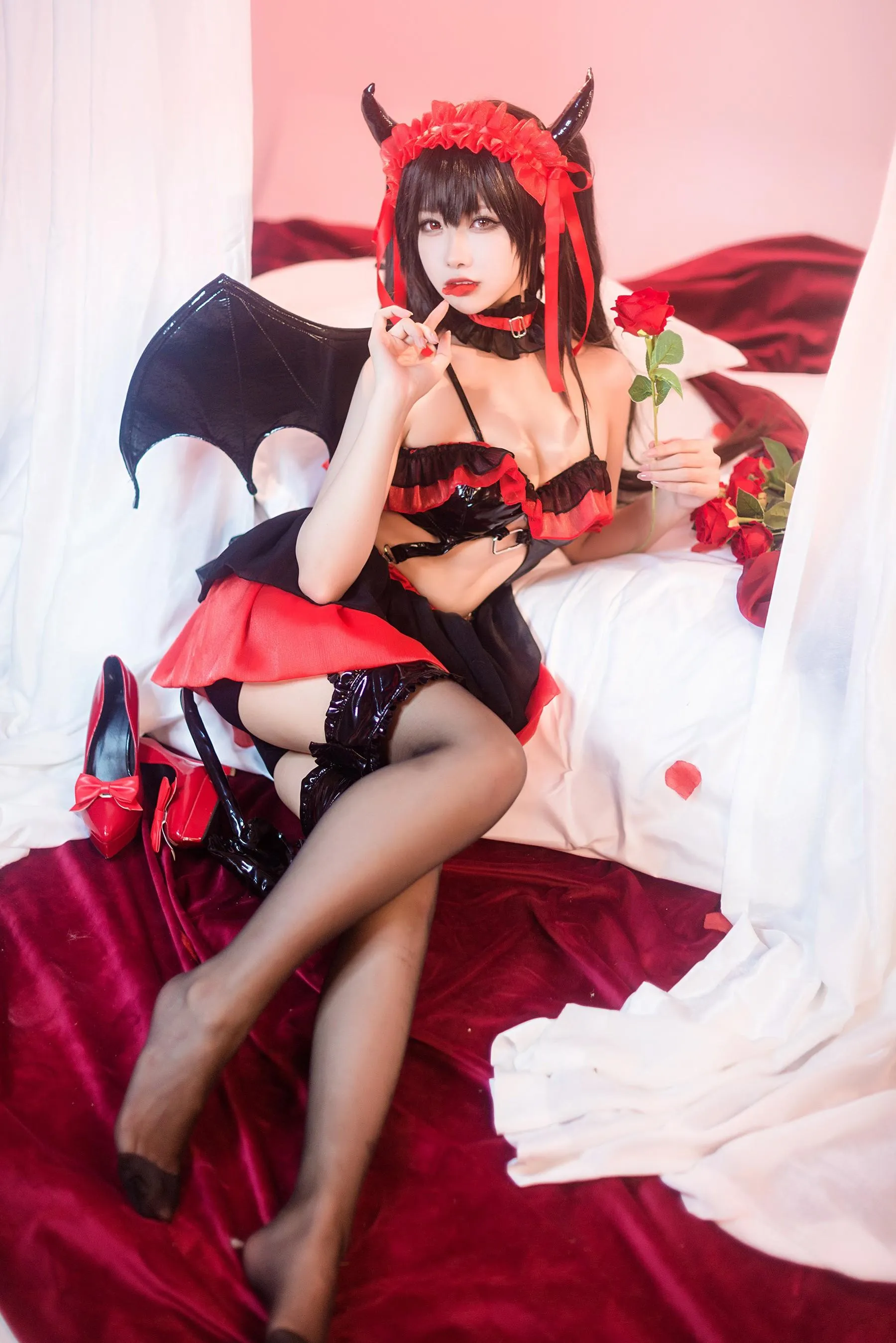 Momoko葵葵 – NO.33 时崎狂三小恶魔 [18P]插图2